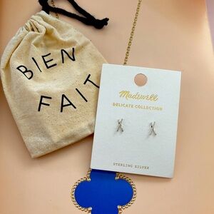 Madewell Delicate Sterling Silver Earrings